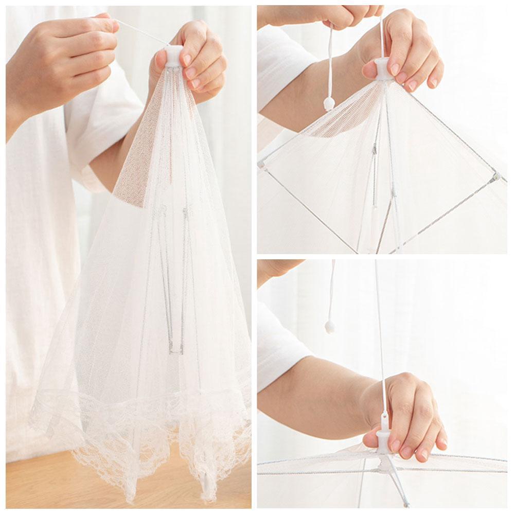 Màn chụp thức ăn chống muỗi chống bụi 12 inch