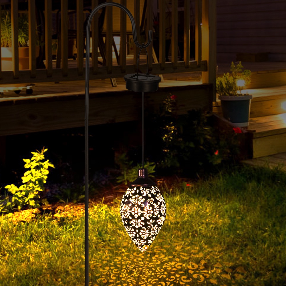 Dây Đèn LED Treo Trang Trí Sân Vườn Sử Dụng Năng Lượng Mặt Trời