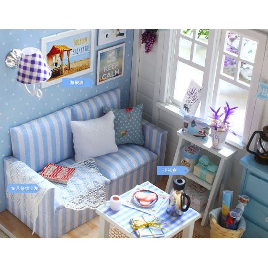 Lắp ráp mô hình nhà gỗ - Cute Room