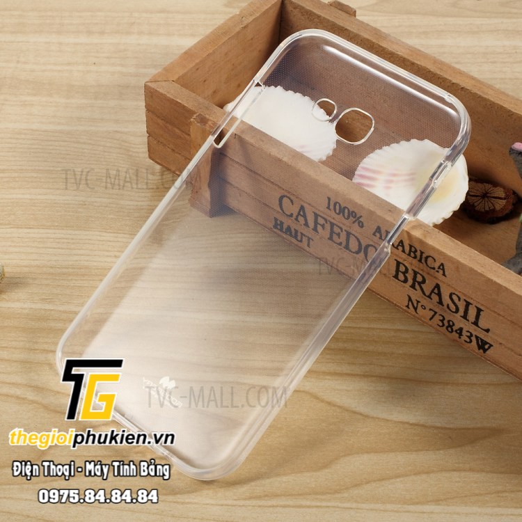 Ốp lưng Samsung Galaxy A3 2016, A3 2017 dẻo trong siêu mỏng 0.5 mm