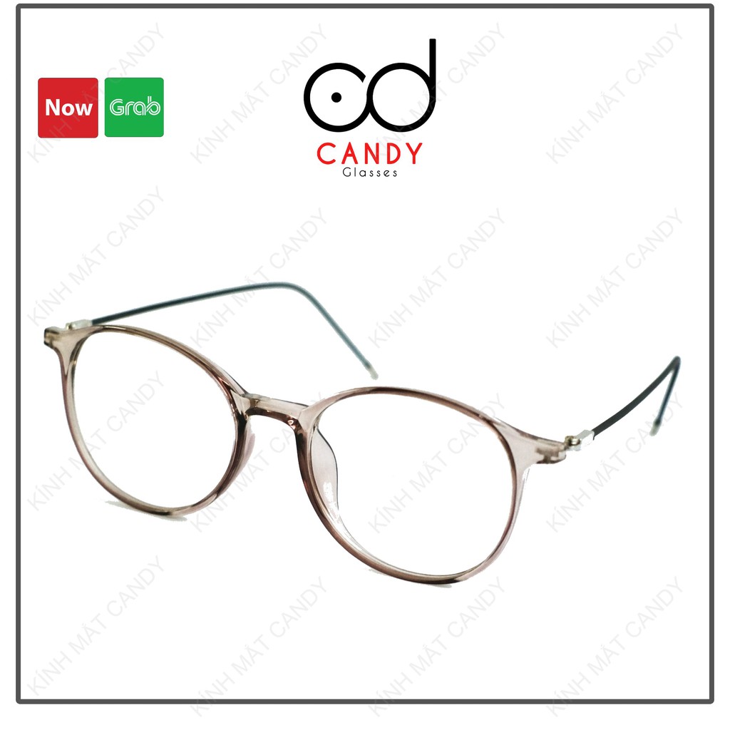 Gọng kính cận tròn thanh mảnh 8096 – Tiệm kính Candy