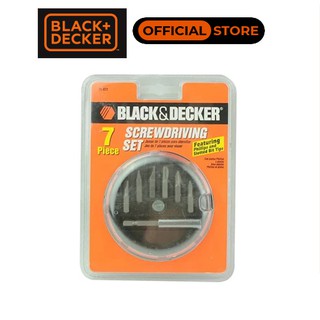 Bộ mũi vặn vít 7 chi tiết black & decker 71-077g