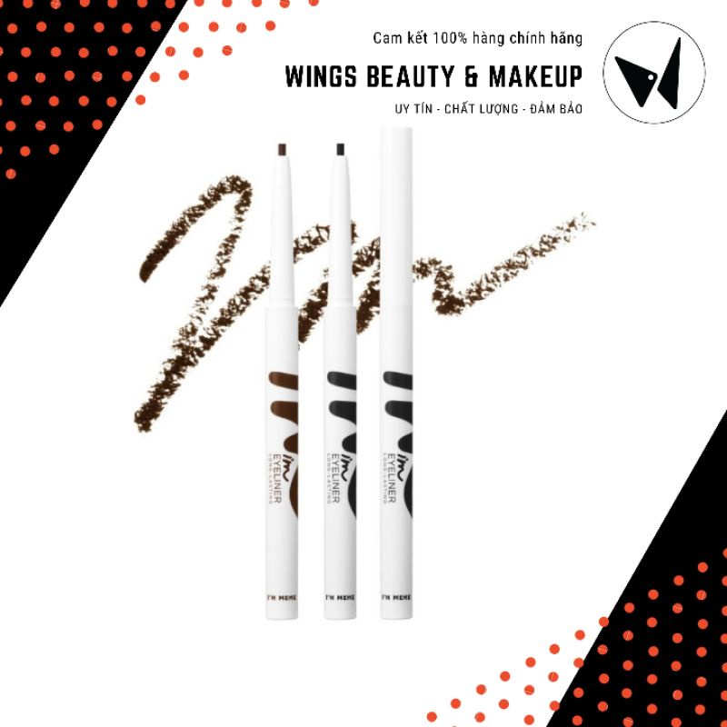 I’M MEME - Chì kẻ mắt Eyeliner Long-Lasting