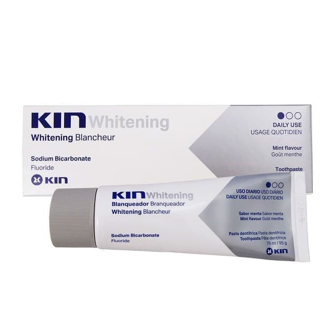 KEM ĐÁNH RĂNG TRẮNG RĂNG FKD BLEACH / KIN WHITENING 125ML, KEM KIN GINGIVAL