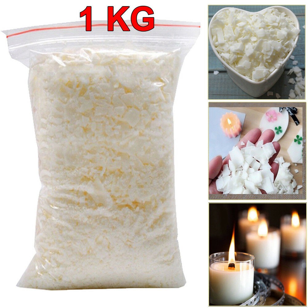 [TẶNG KÈM BẤC NẾN] 1KG Sáp Đậu Nành - Nguyên Liệu Làm Nến Thơm Handmade