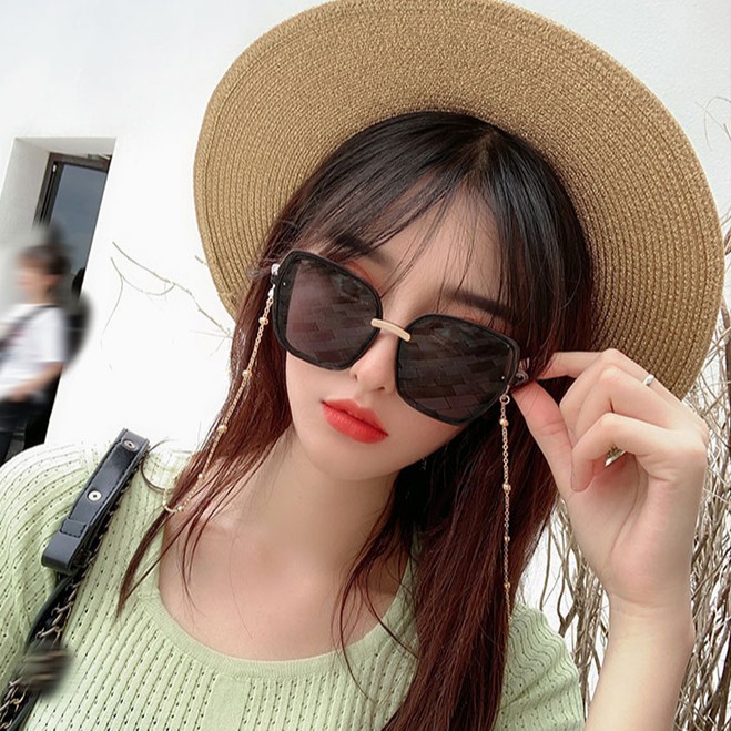 Kính mát gọng lớn chống tia UV thời trang cho nữ