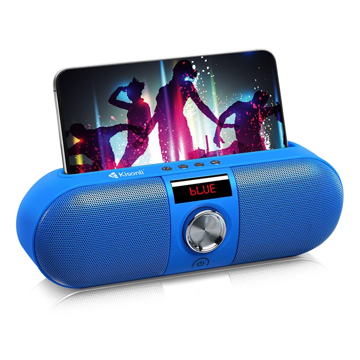 [Mã ELHACE giảm 4% đơn 300K] Loa bluetooth Kisonli KS-1985 Stereo hỗ trợ thẻ nhớ/USB/FM/AUX/Rãnh tay (nhiều màu)