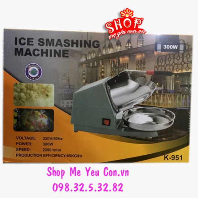 Zoom

￼ ￼

MÁY BÀO ĐÁ TUYẾT 2 LƯỠI ICE SMASHING 300W