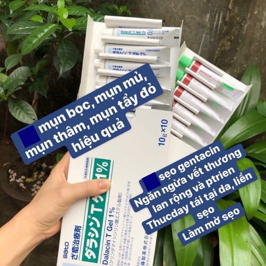 KEM NGĂN NGỪA MỤN, KEM LÀM MỜ SẸO GENTACIN NHẬT BẢN 10G | BigBuy360 - bigbuy360.vn