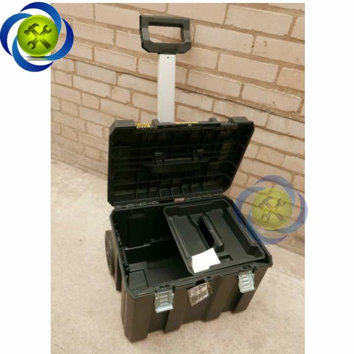 Thùng đồ nghề nhựa (tay kéo) DEWALT DWST83347-1 kích thước 526x515x770mm