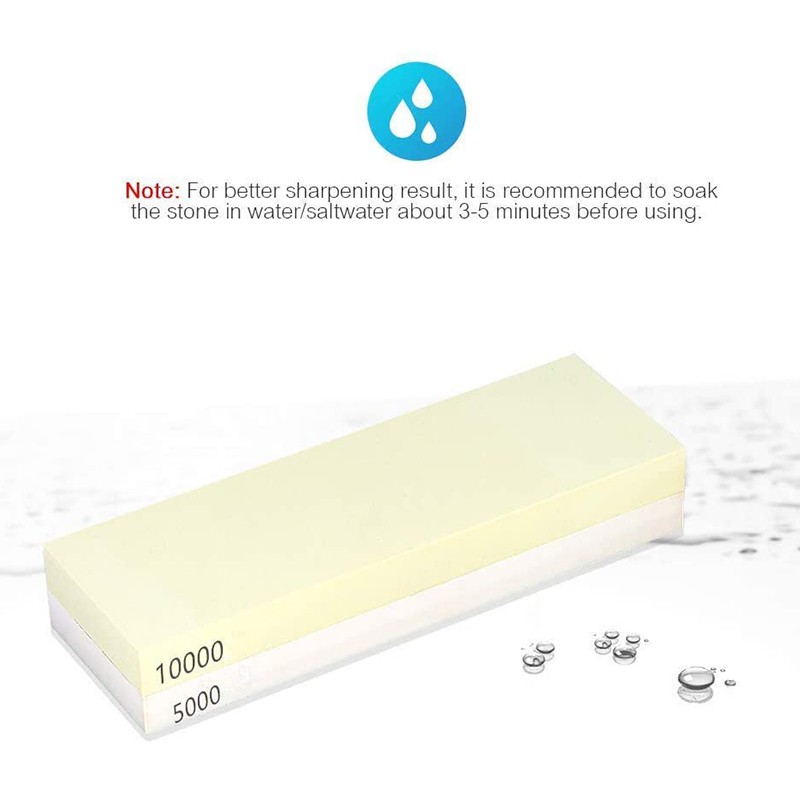 Miếng đá mài dao 2 mặt nhám 5000/ 10000