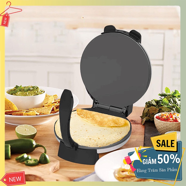 Máy nướng bánh đa năng công suất 2000W, khuôn trơn - làm bánh cuốn, làm bánh crepe, bánh xèo