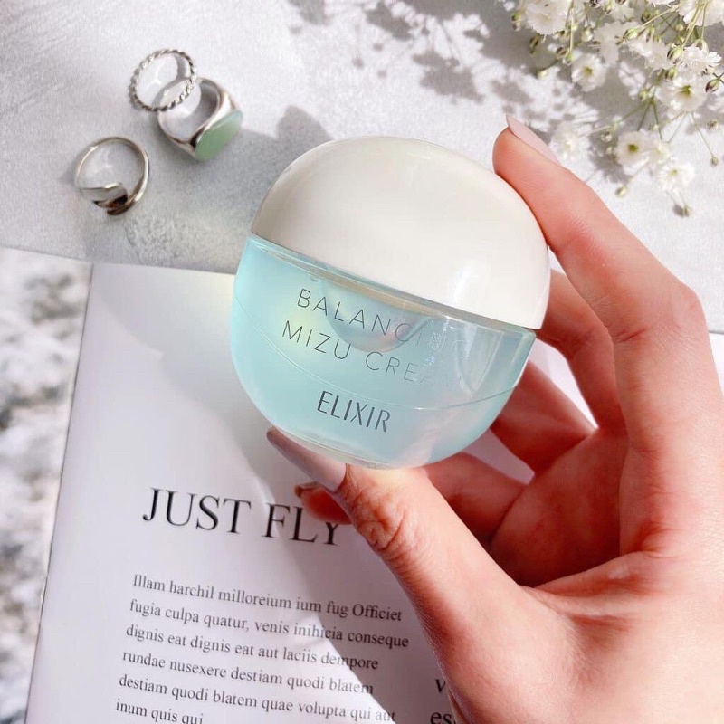 Gel dưỡng ẩm ngăn ngừa mụn Elixir Balancing Mizu Cream 60g