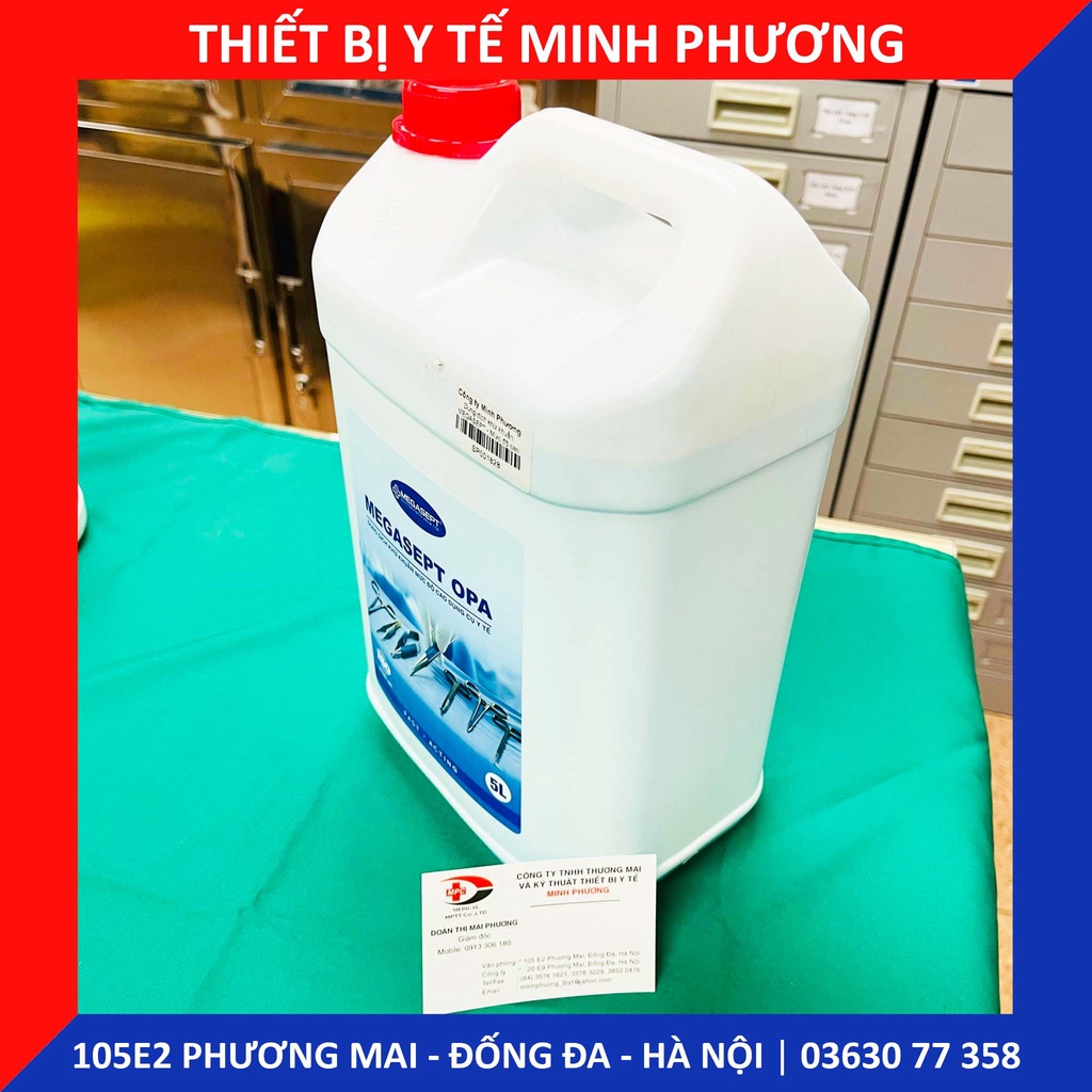 Dung dịch khử khuẩn mức độ cao MEGASEPT OPA