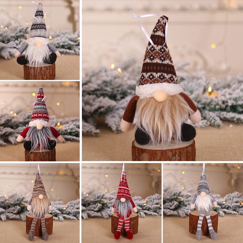 ❤Chúc mừng Giáng Sinh❤ Đồ Trang Trí Giáng Sinh❤ Búp Bê Ông Già Noel Trang Trí Cây Thông