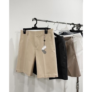 SHORTS BASIC trắng, kem - quần âu ngắn nam "CHUỘT TRẮNG" có big size