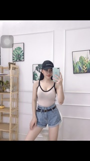 Áo dây tivi cổ v
