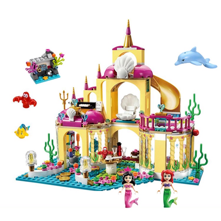 [Mã LIFETOYS1 giảm 30K đơn 99K] Đồ Chơi Lắp Ráp LEGO Hình Lâu Đài Công Chúa Elsa Cho Bé Gái