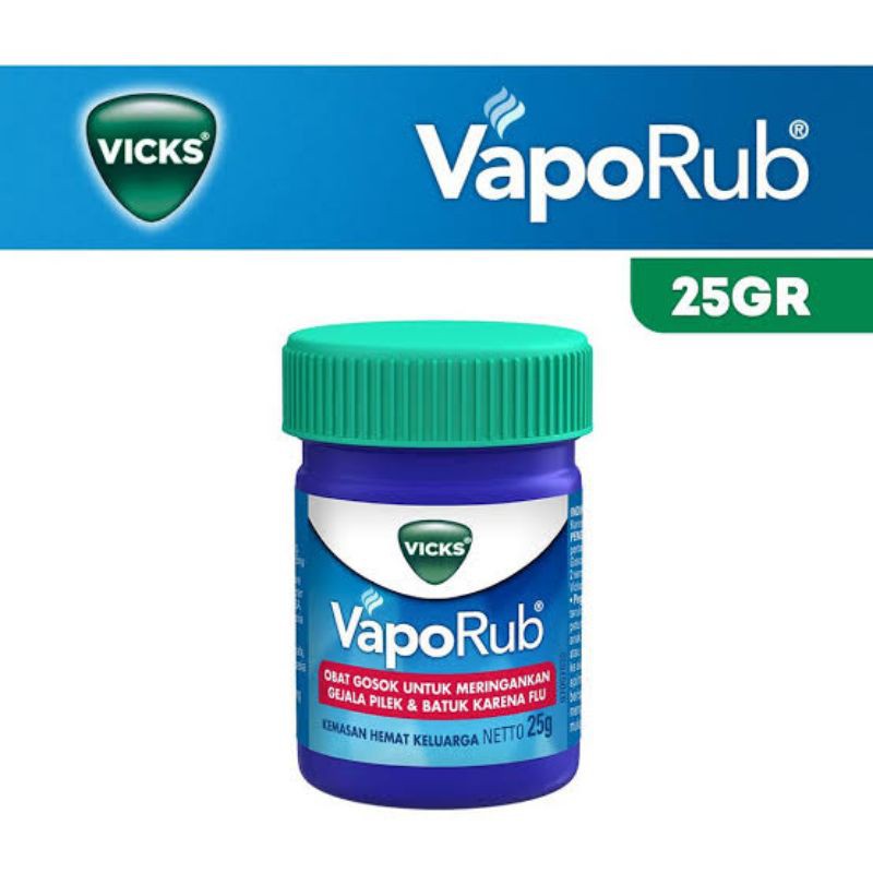 (Hàng Mới Về) Dầu Dưỡng Ẩm Vicks Vaporub 25gr