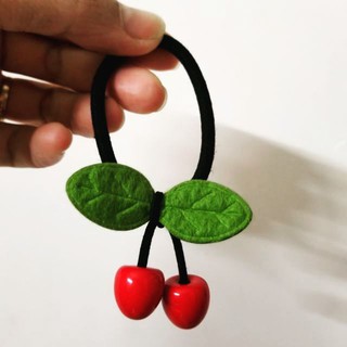 Thun cột tóc Hàn Quốc trái Chery