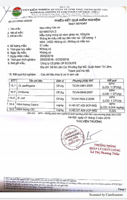 Men sống hữu cơ ecolife