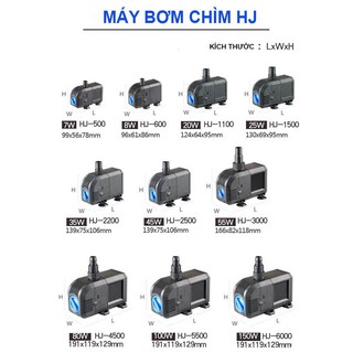 Máy bơm chìm 220V HJ-2500 2500L