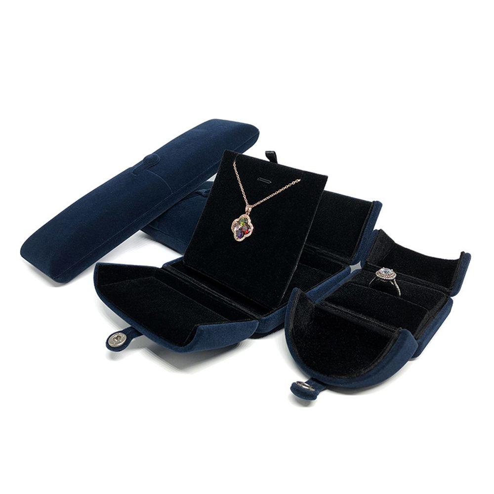 Hộp Đựng Trang Sức Bằng Nhung Màu Sắc Tươi Tắn