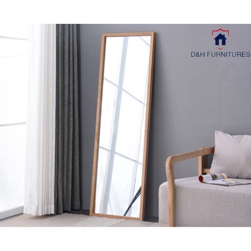 Gương Gỗ Đứng Soi Toàn Thân Treo Tường Cao Cấp