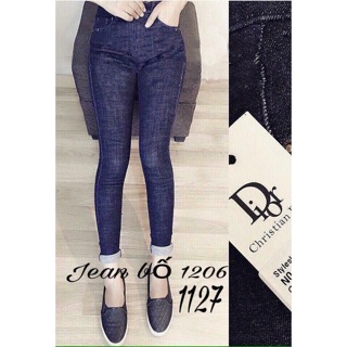 QUẦN JEAN MUỐI TIÊU CO DÃN MẠNH BIGSIZE LƯNG CAO 3710 Molijean