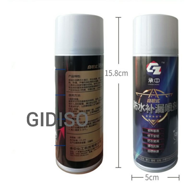 Bình Xịt Chống Thấm Nano Epoxy CZ, Xịt Chống Dột CZ, Sơn Bọt CZ Chống Thấm Đa Năng Nội Địa Nhật Bản