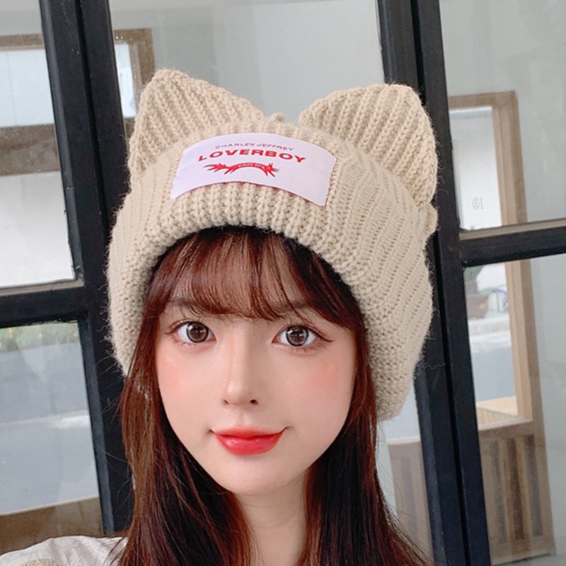 Mũ beanie Dệt Kim Mềm Mại Đơn Giản Phong Cách Unisex Hàn Quốc Dễ Phối Đồ Dành Cho Nam Nữ / Trẻ Em Mã 2