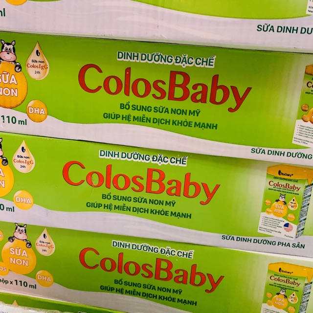 Thùng sữa hộp ColosBaby 48x110ml