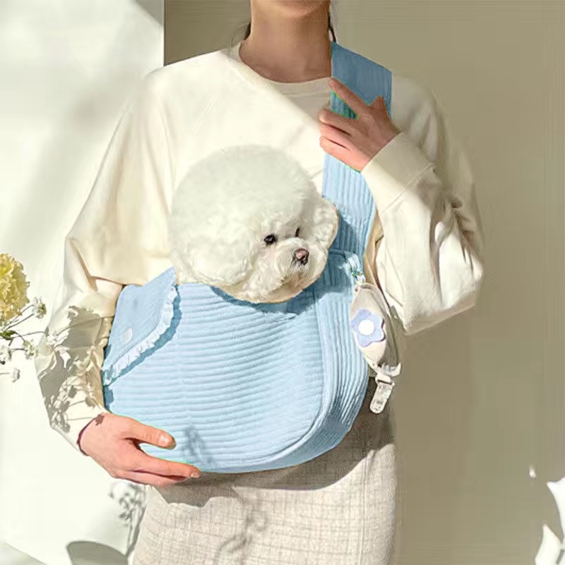 Túi vận chuyển chó mèo xinh xắn phong cách hàn quốc phụ kiện dễ thương thời trang tiện lợi đa công dụng