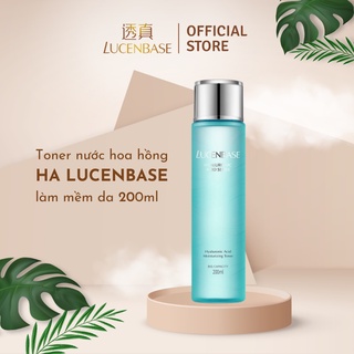 Toner nước hoa hồng ha LUCENBASE cấp ẩm, làm mềm da 200ml