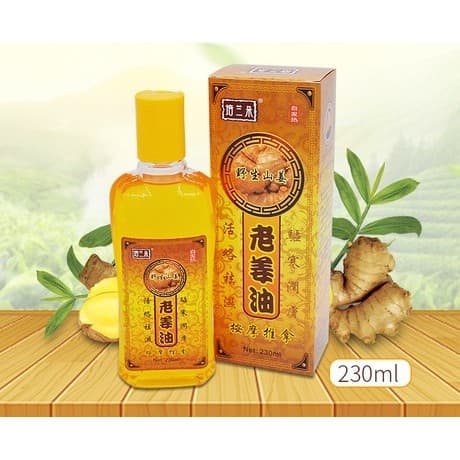 Tinh dầu gừng massage body chải thông kinh lạc, giảm béo