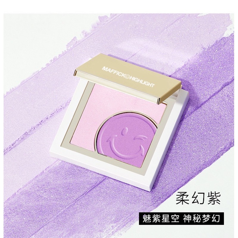 Phấn bắt sáng 2 màu Maffick Highlight Mặt Cười
