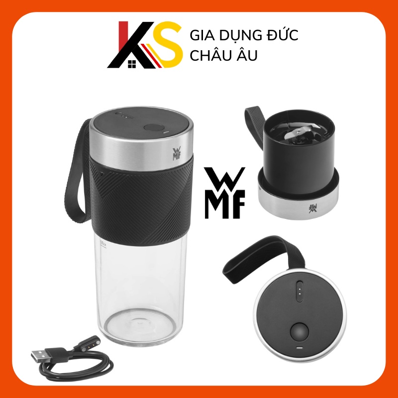 Máy xay sinh tố di động cầm tay cao cấp WMF Küchenminis Mix on the go bền đẹp vòng quay lớn nhập khẩu Đức