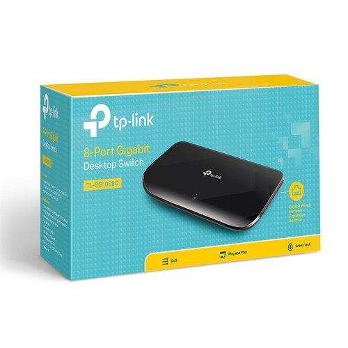 Bộ chia mạng switch Tp-Link TL-SG1008D 8 cổng Gigabit