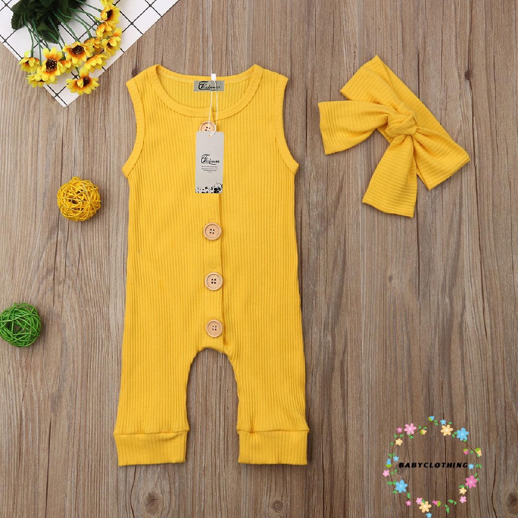 Set quần yếm + tất ống chân + băng đô in hoạt hình dễ thương cho trẻ sơ sinh