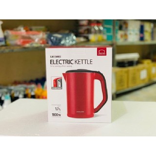 {1,7L EJK738 MÀU ĐỎ} ẤM SIÊU TỐC BẰNG THÉP KHÔNG GỈ LOCK&LOCK