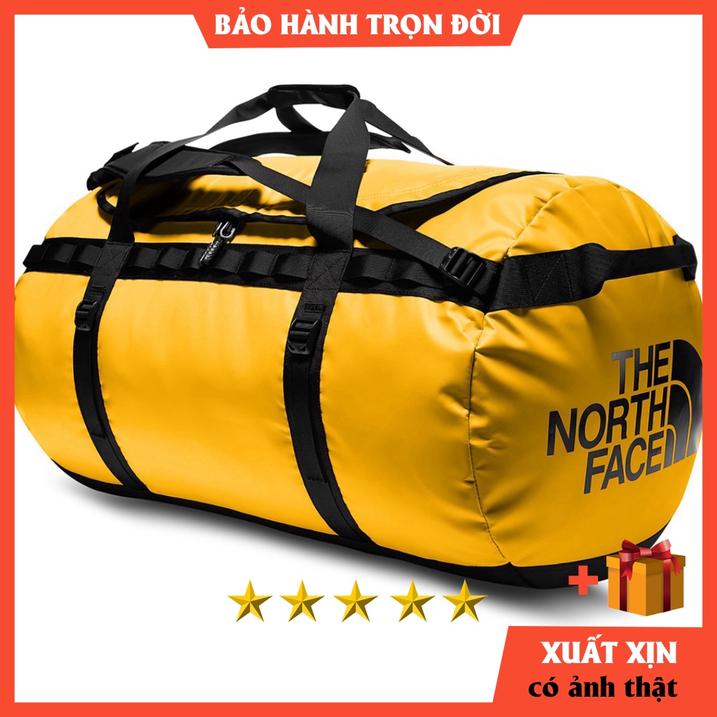 Túi Trống Balo Thể Thao Đi GYM Du Lịch N.F. Base Camp Duffel - Chống Nước, Thể Tích 51L, size Nam nữ, Độ Bền 10 năm Xịn