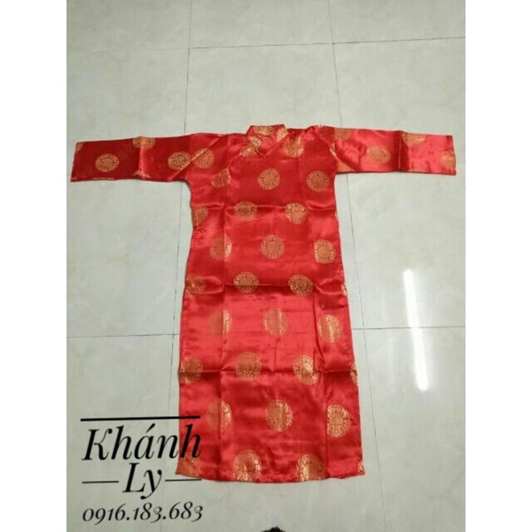 Áo Dài Mừng Thọ+ Quần+ Mấn mừng thọ Khánh Ly