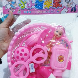 Rổ đồ chơi(trang điểm/câu cá/bánh/bác sỉ)