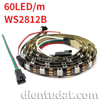 Dây LED RGB 60 LED/M Phủ Keo Chống Nước IP65 WS2812B 5050