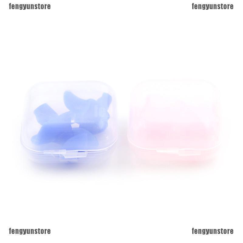 Set 2 nút silicone bịt bảo vệ tai tiện dụng đi bơi