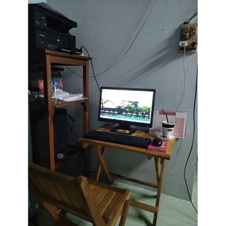 Ghế xếp gỗ mini cafe