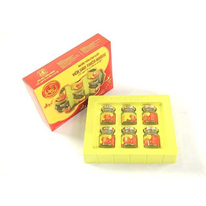 [Mã SKAMSALE8 giảm 10% đơn 200K] [Combo 5 Hộp] Nước Yến Nguyên Chất Thiên Hoàng 12% (6 lọ x 70ml) | BigBuy360 - bigbuy360.vn