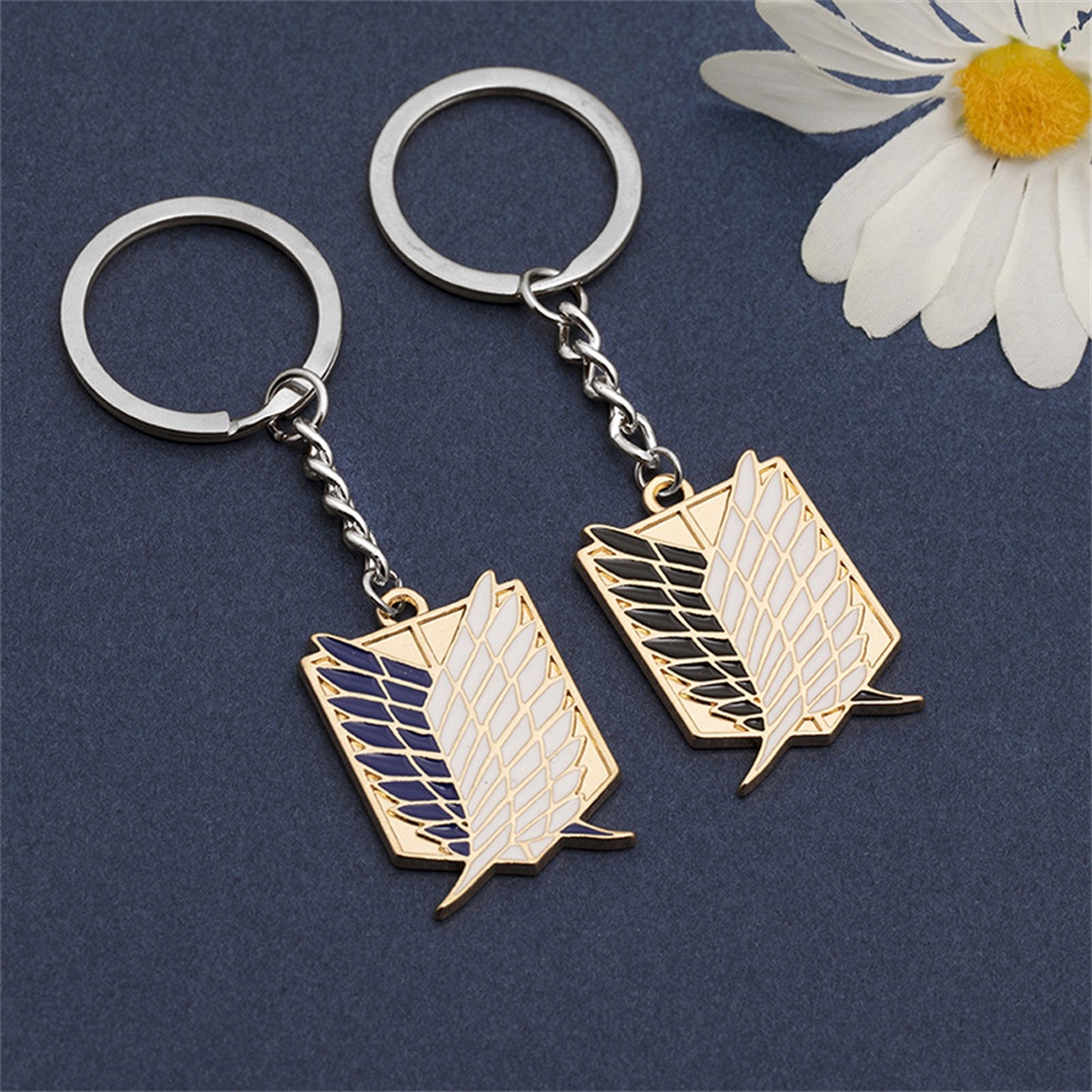 Móc Khóa Hình Đôi Cánh Thiên Thần Trong Phim Attack On Titan Thời Trang Cho Cặp Đôi