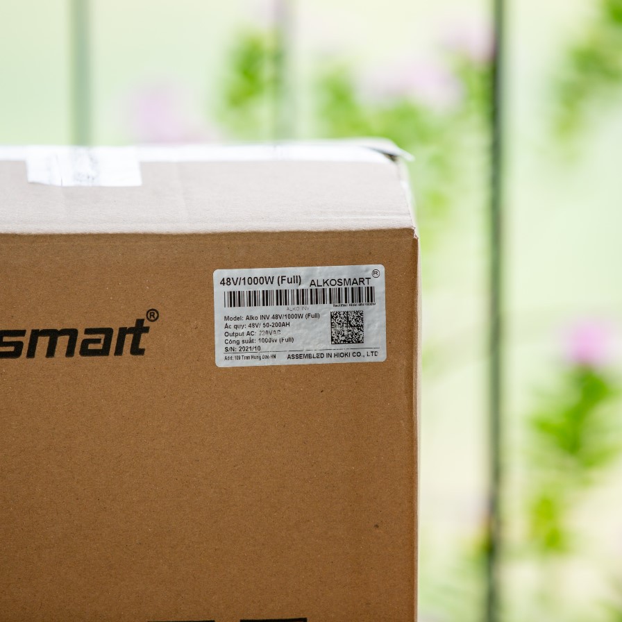 Bộ kích chuyển điện 48V lên 220V Sóng Sine chuẩn kiêm sạc bình ắc quy tự ngắt hàng NHẬT BẢN 1.500VA/1.000W