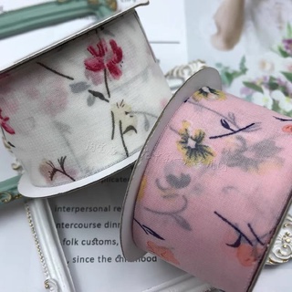 set 3m ruy băng vải ho vintage 4cm